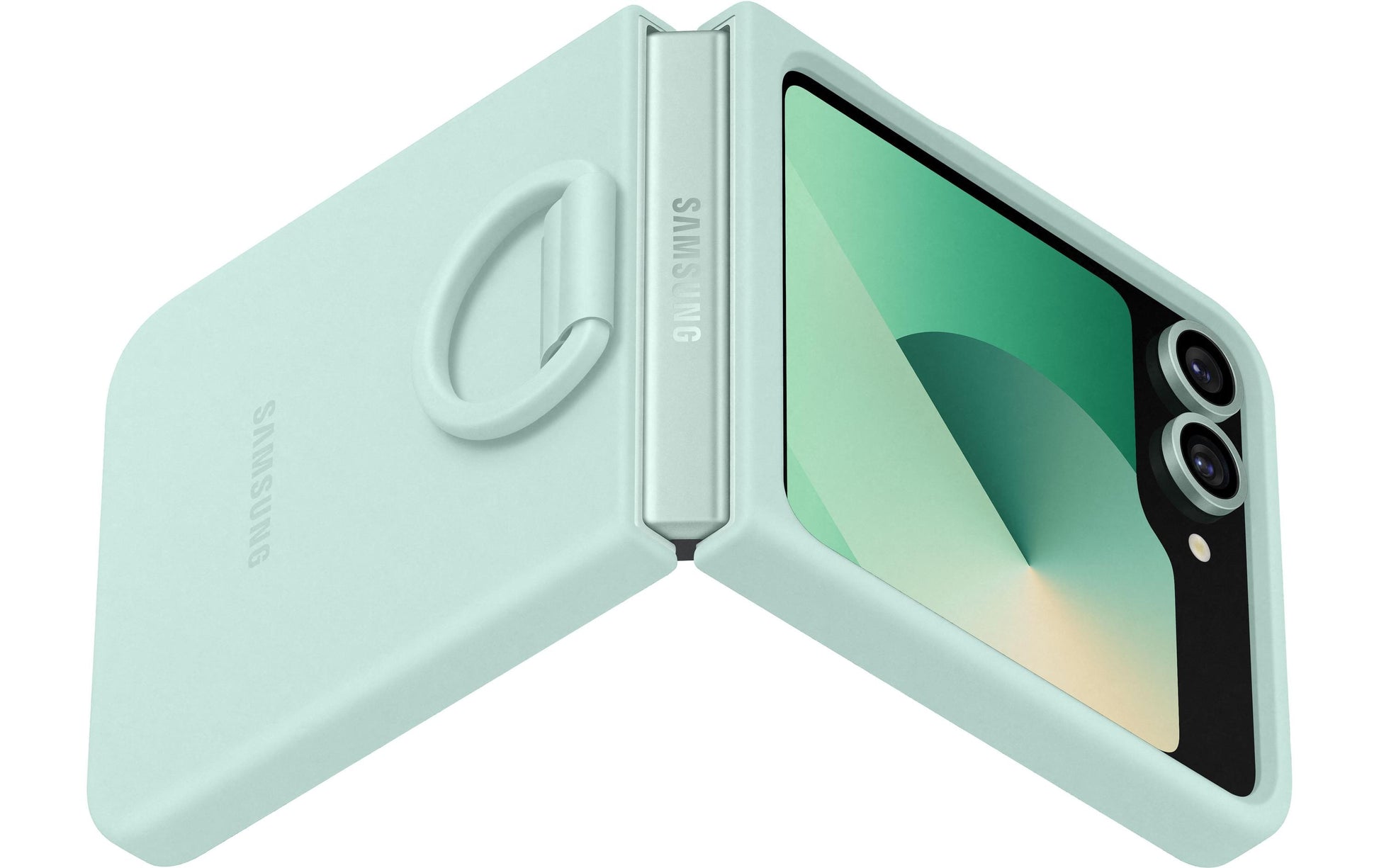 Samsung Backcover – für Samsung Galaxy Z Flip6 – Mint – Silikon