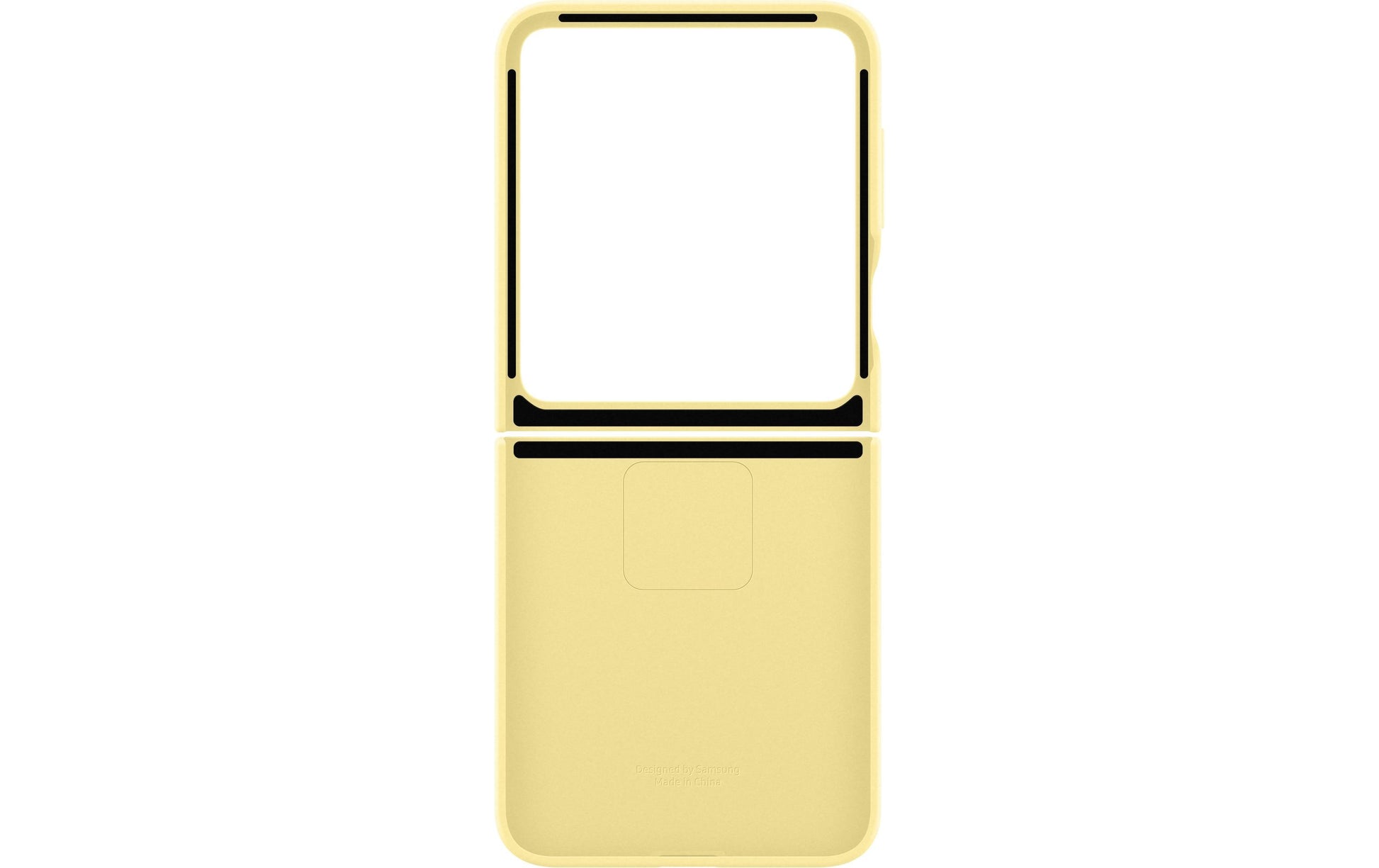 Samsung Backcover – für Samsung Galaxy Z Flip6 – gelb – Silikon