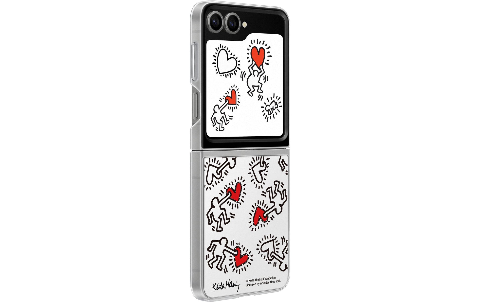 Samsung Backcover – für Samsung Galaxy Z Flip6 – weiss – TPU, stossfest, kratzresistent