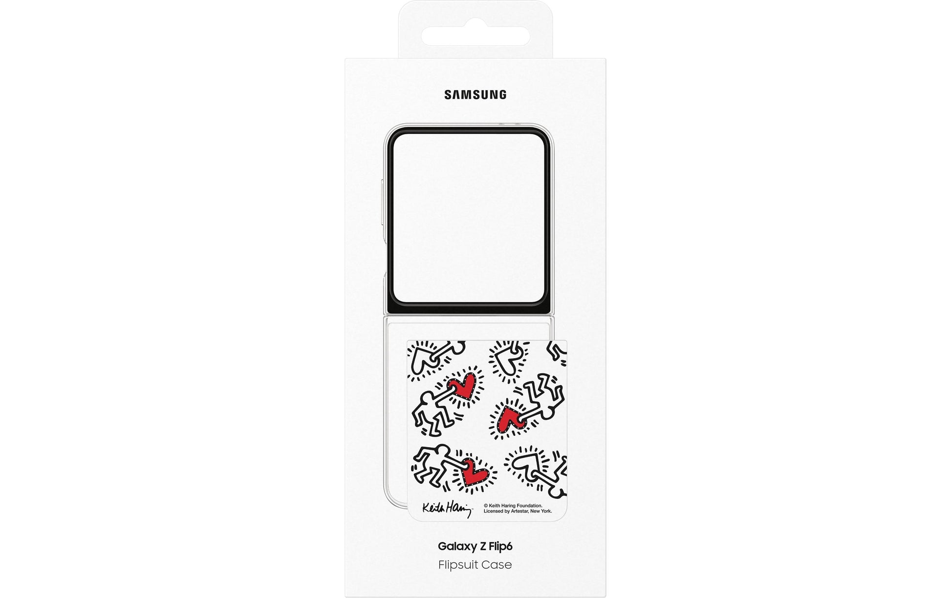 Samsung Backcover – für Samsung Galaxy Z Flip6 – weiss – TPU, stossfest, kratzresistent
