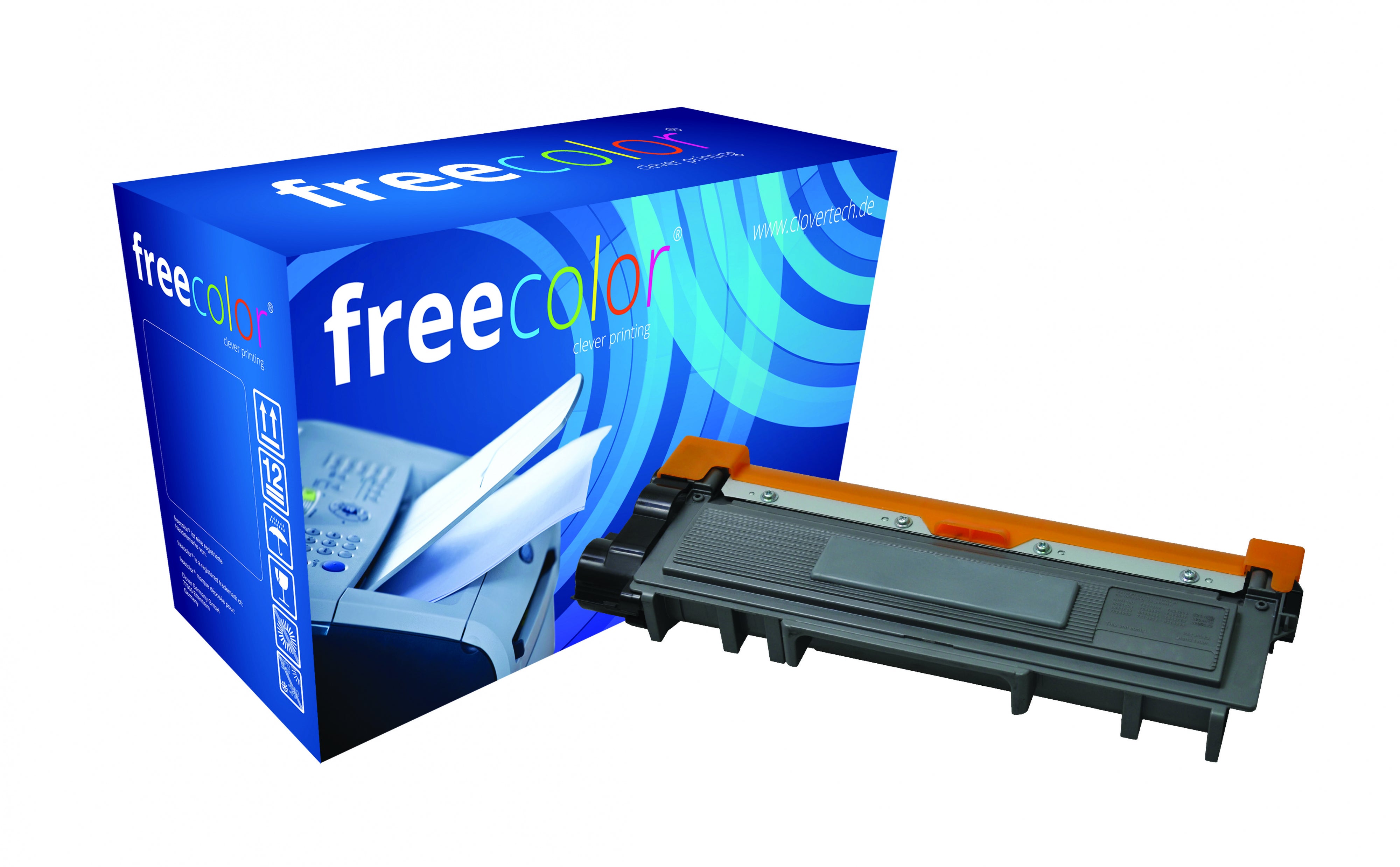 Freecolor Toner TN2310 – schwarz, 1200 Seiten – für Brother DCP-L 2500 D/DCP-L 2520 DW/DCP-L 2540 DN und andere