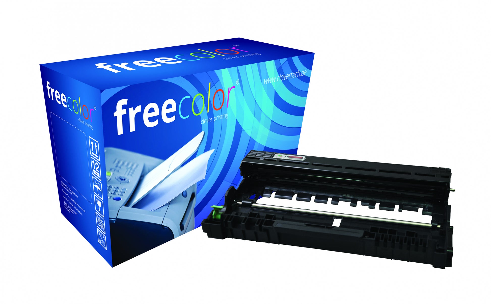 Freecolor Kompatible Bildtrommel Schwarz – für Brother DCP-L 2500 D/DCP-L 2520 DW/DCP-L 2540 DN
