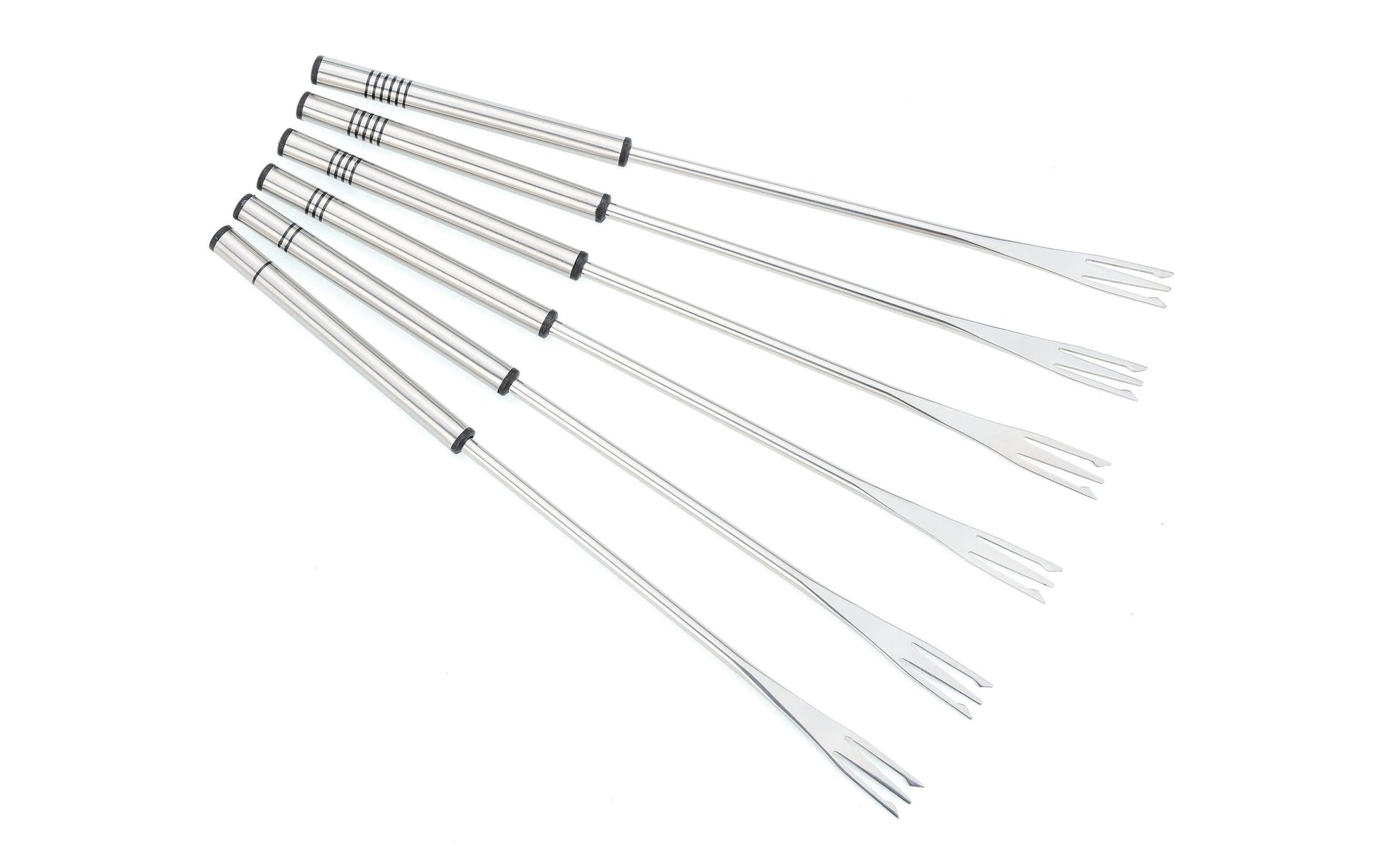 Koenig Fondue-Set One for all – Aluminium, 2 l, 6 Personen – schwarz/Edelstahl