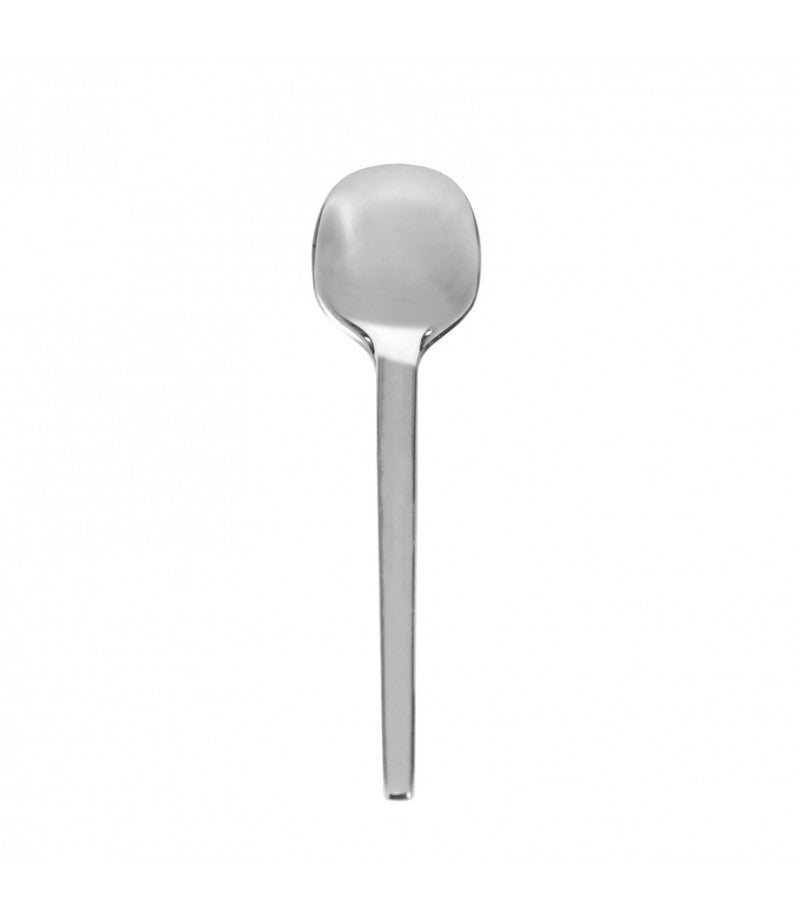 LEONARDO Loop Espressolöffel – 6er-Set, 10,7 cm, Edelstahl, spülmaschinenfest