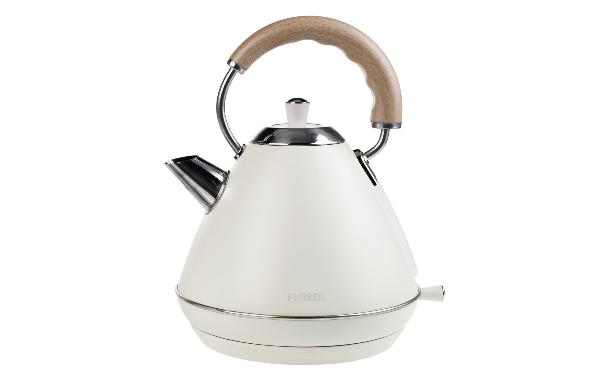 Furber. Furber Wasserkocher – 1,7 l, Edelstahl, Beige