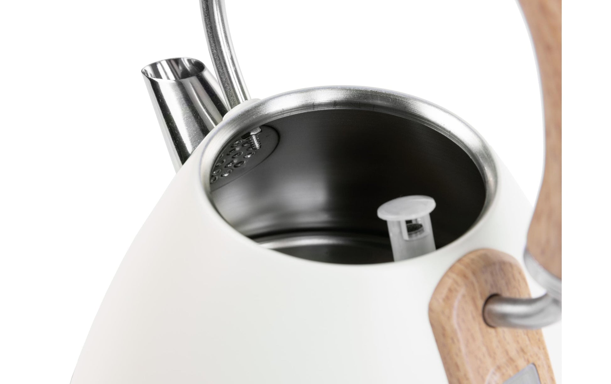 Furber. Furber Bardot Wasserkocher – 1 l, Edelstahl, Beige