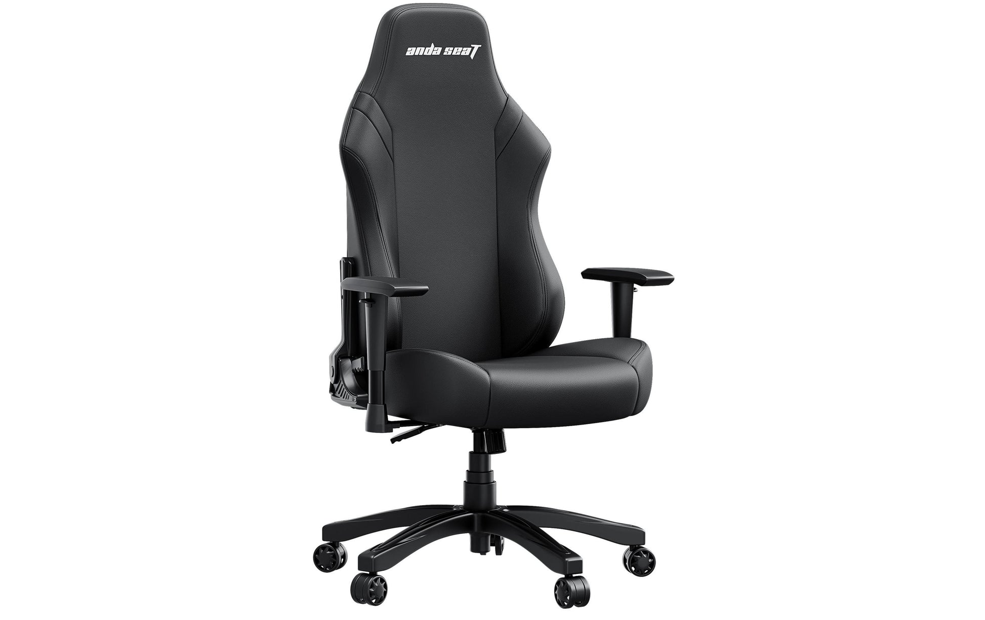 Anda Seat Konferenzstuhl Luna – 90 kg, Kunstleder, Schwarz