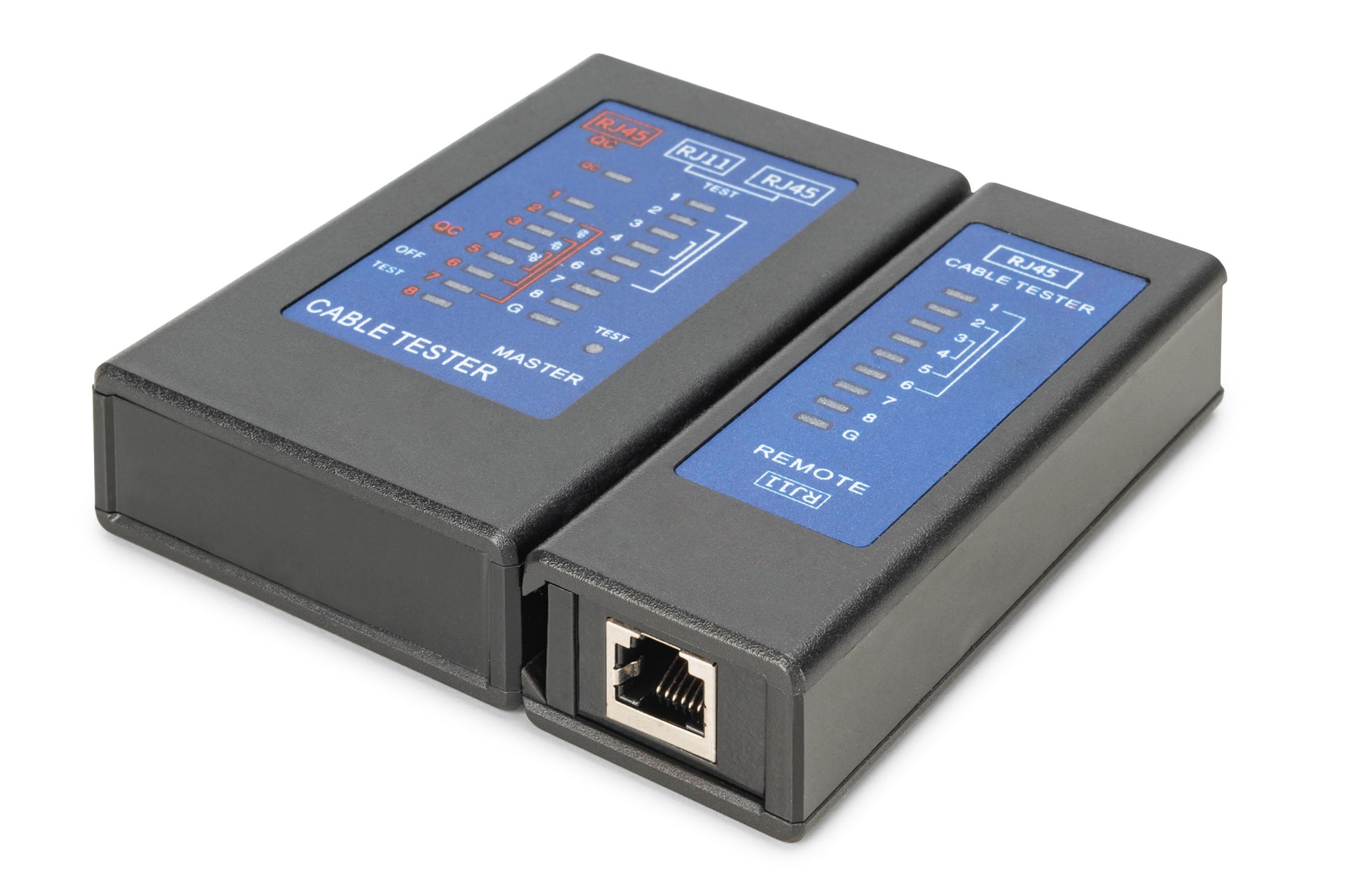 Digitus Netzwerk-Kabeltester – RJ45, PoE, LED-Anzeige