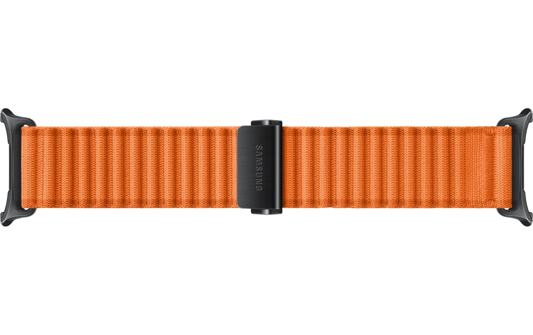 Samsung Trail Band – Orange, Nylon/Kunststoff, für Galaxy Watch Ultra