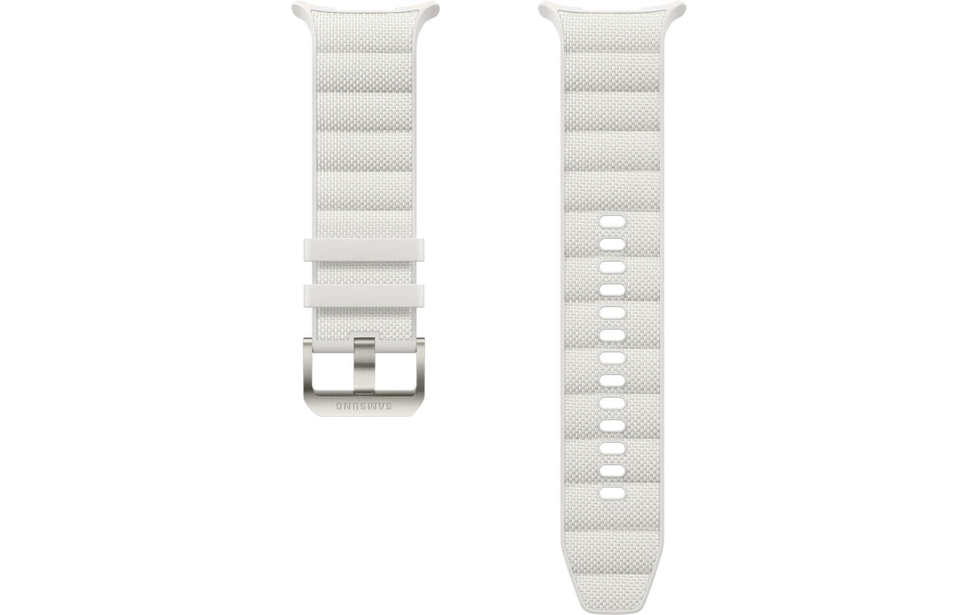 Samsung PeakForm – Armband – für Galaxy Watch Ultra, White Sand, Nitrilkautschuk