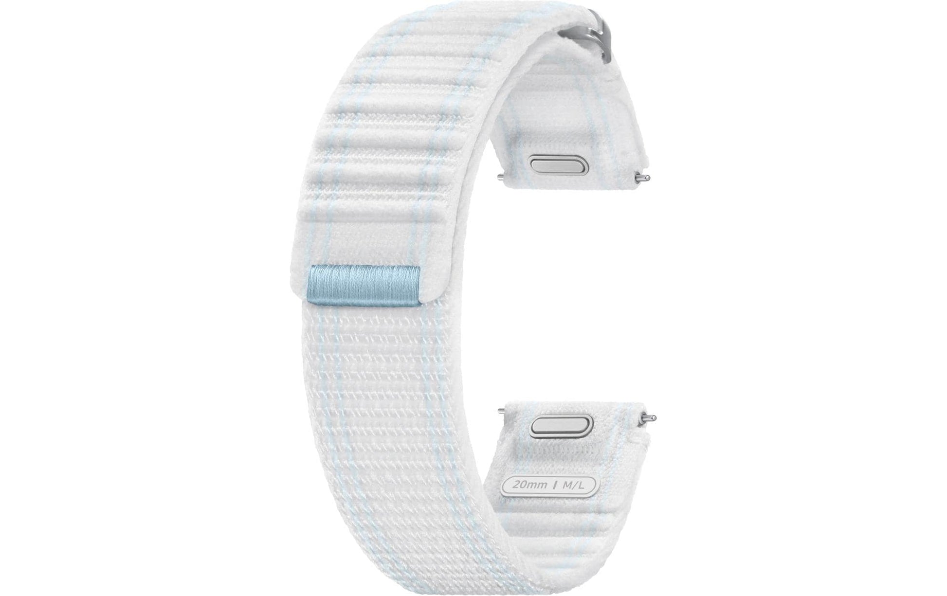 Samsung Fabric Band, Blau/Weiss, M/L, für Galaxy Watch 7