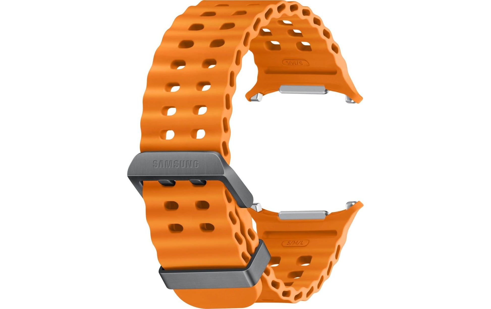 Samsung Marine Band – Orange, für Galaxy Watch Ultra