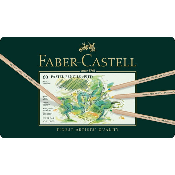 Faber-Castell Buntstift, Mehrfarbig, 60er-Metalletui – Lichtbeständig, PEFC-zertifiziert