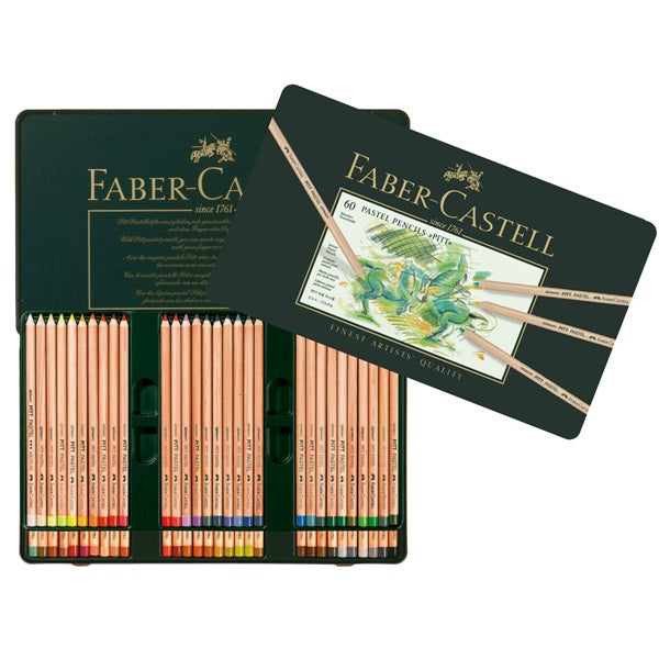 Faber-Castell Buntstift, Mehrfarbig, 60er-Metalletui – Lichtbeständig, PEFC-zertifiziert
