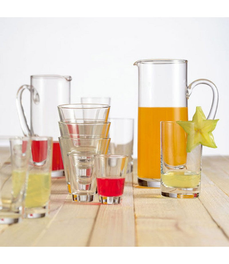 LEONARDO Trinkglas Ciao – 6er Set, 215 ml, Ø 8,5 cm, Kalk-Natron-Glas, Transparent, spülmaschinenfest