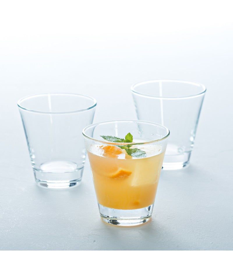 LEONARDO Trinkglas Ciao – 6er Set, 215 ml, Ø 8,5 cm, Kalk-Natron-Glas, Transparent, spülmaschinenfest