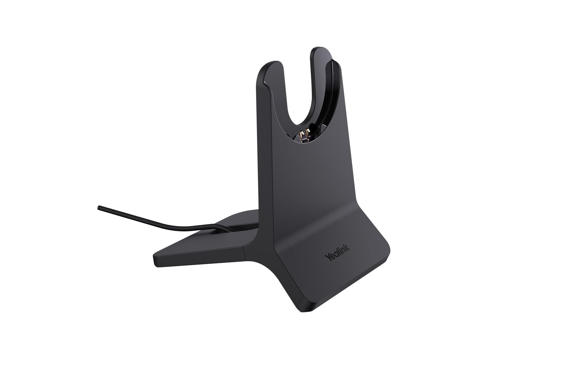 Yealink 1308144 – Ladestation (USB‑A), für BH70 und WH64 Headsets, Schwarz