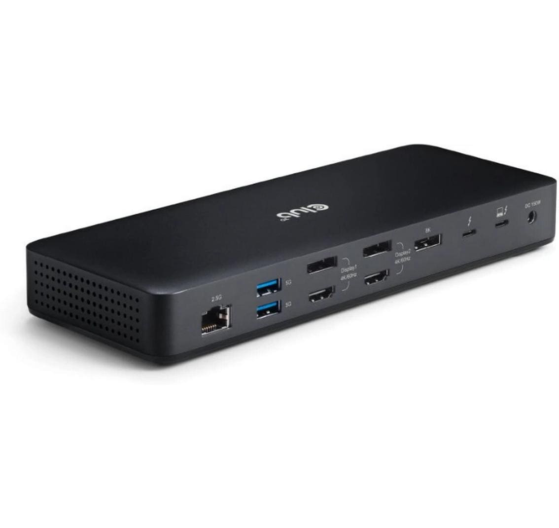 CLUB3D Club 3D CSV-1583 Dockingstation – Thunderbolt 4, 3× DP, 2× HDMI, 2× USB-A, USB-C, 2.5GbE, für Windows/Mac