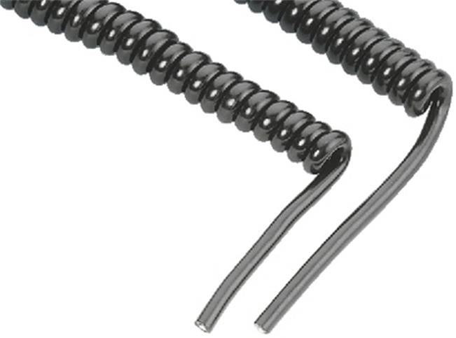 Datalogic RS-232 Kabel DB25, weiblich zu weiblich, spiralförmig, 3,6 m