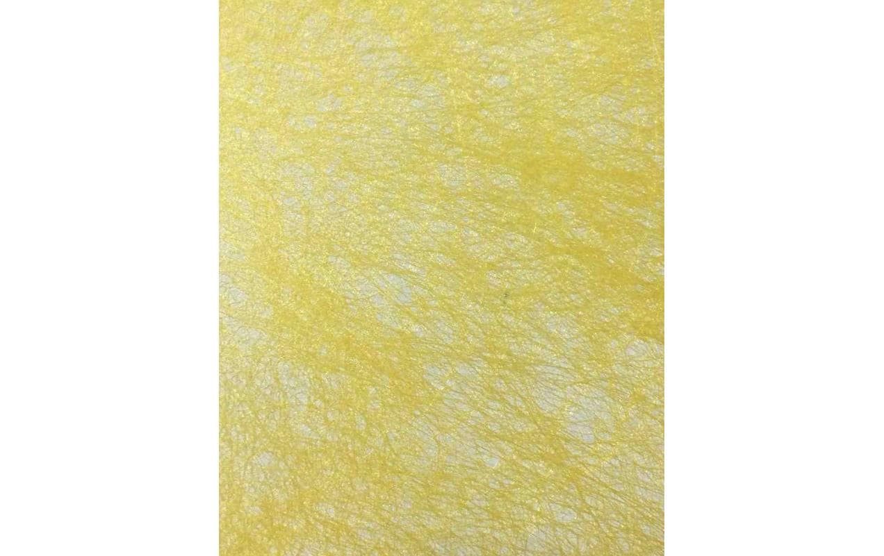 Dameco Dekostoff Vlies – 36 × 3 m – Polyester, Gelb