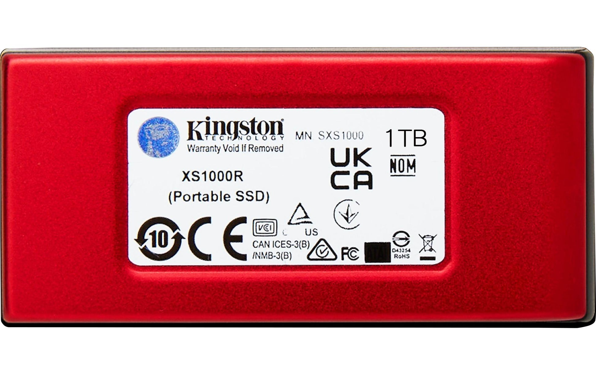 Kingston Technology Kingston XS1000 Speichergerät – 1 TB, USB 3.2 Gen 2, Lesegeschwindigkeit 1050 MB/s