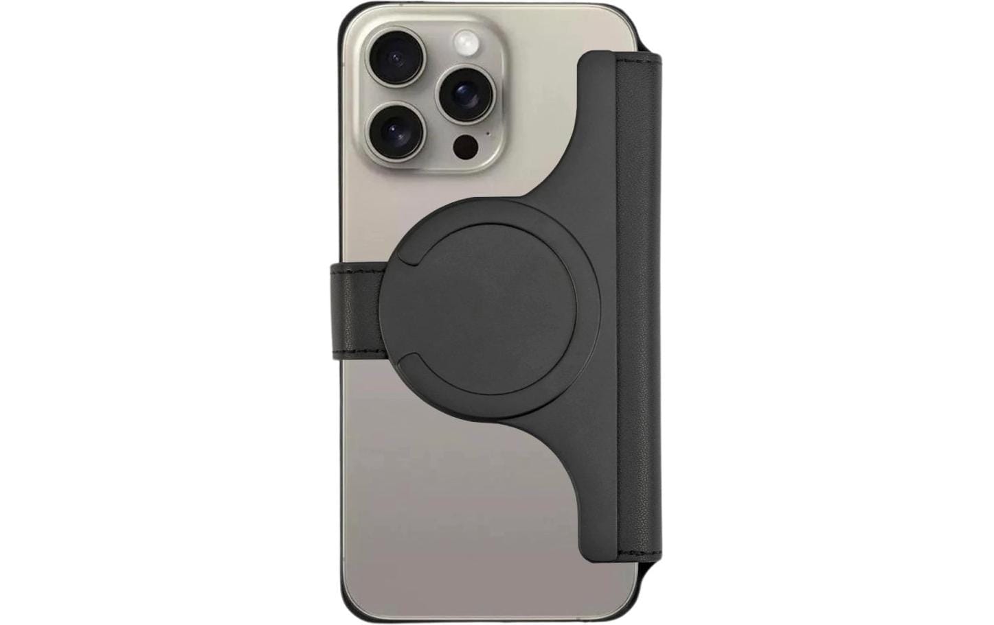 4smarts Magnethalterung – für iPhone 12 Pro Max, 13 Pro Max, 14 Pro Max und andere, 95 × 180 × 20 mm, schwarz