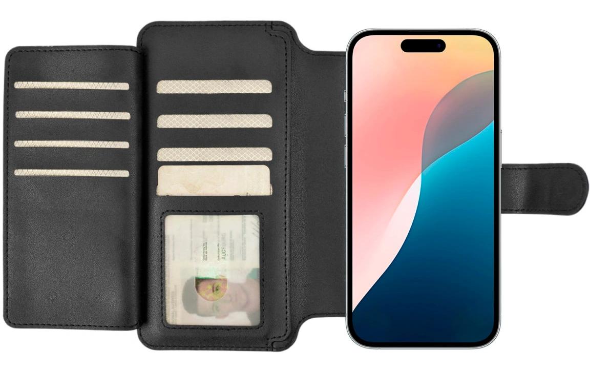 4smarts Magnethalterung – für iPhone 12 Pro Max, 13 Pro Max, 14 Pro Max und andere, 95 × 180 × 20 mm, schwarz