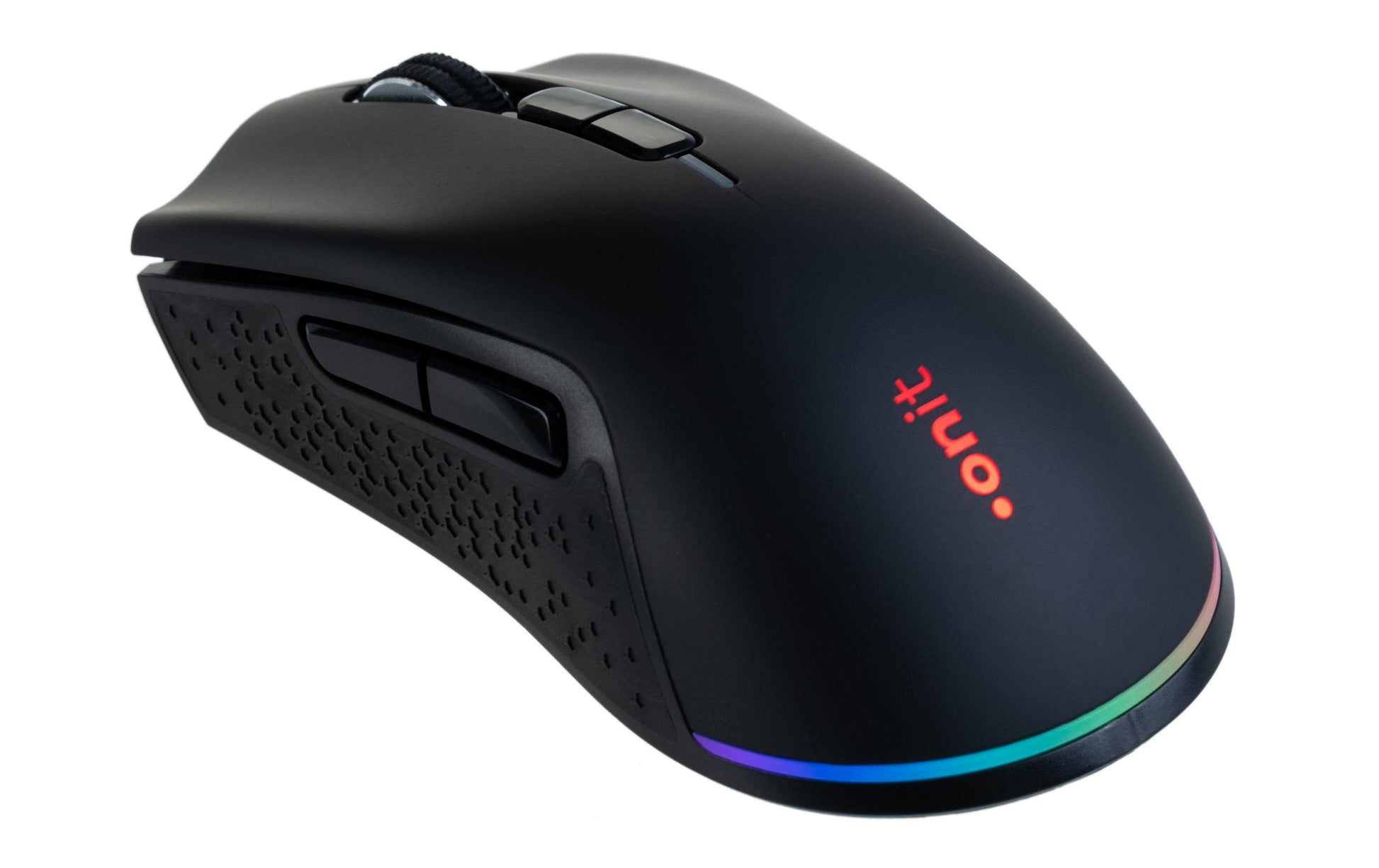 ONIT F02014 Maus & Mauspad (induktiv) – Maus – Kabellos (Bluetooth/2,4 GHz), 8000 DPI, rechts, schwarz