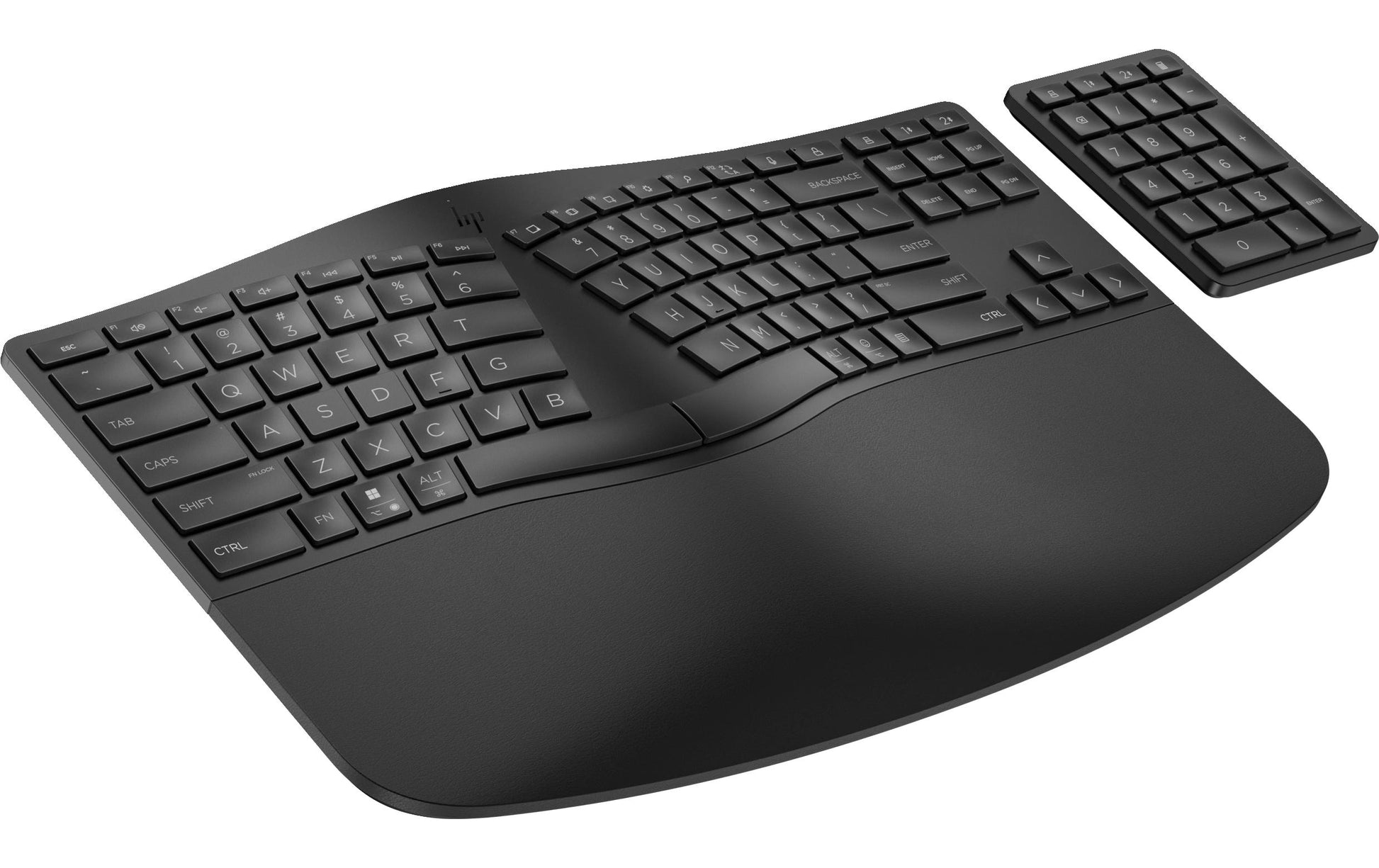 HP 965 – Tastatur, kabellos, CH-Layout (DE-CH), ergonomisch, Schwarz