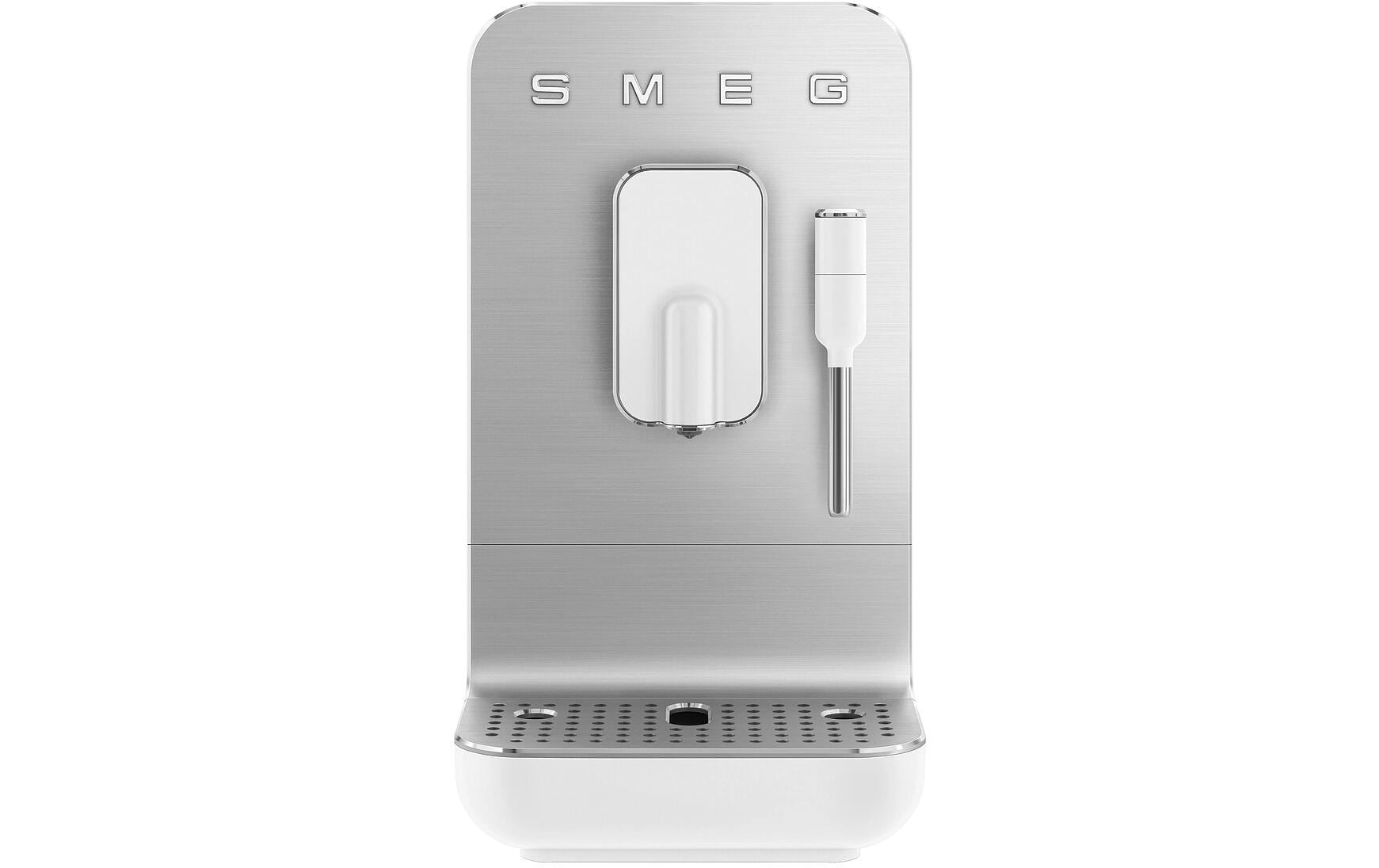 Smeg BCC12WHMEU Kaffeevollautomat – 19 bar, 1,4 l, 150 g, Weiss matt