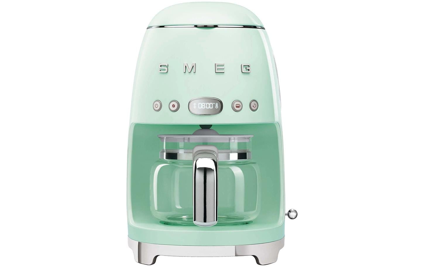 Smeg DCF02PGEU Filterkaffeemaschine – 10 Tassen, 1,25 l, Hellgrün
