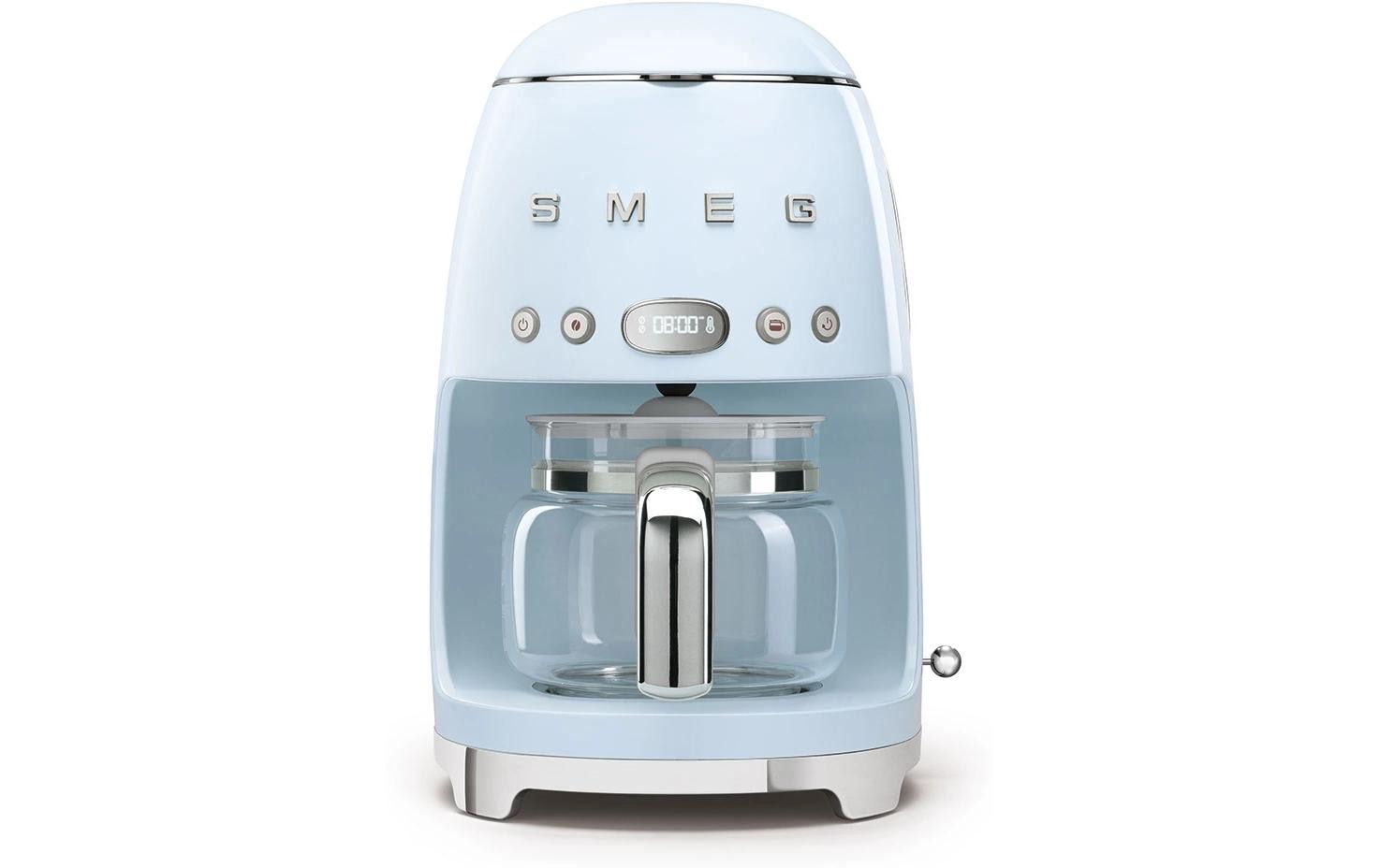 Smeg DCF02PBEU Filterkaffeemaschine – 10 Tassen, 1,25 l, Hellblau