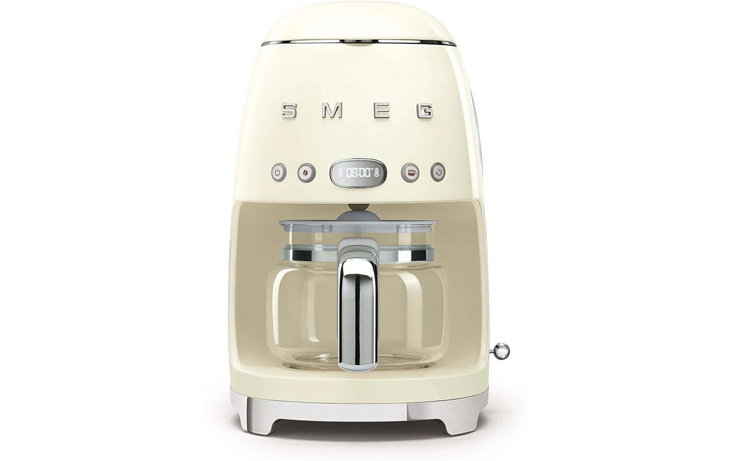 Smeg DCF02CREU Filterkaffeemaschine – 1,25 l, 10 Tassen, Crème