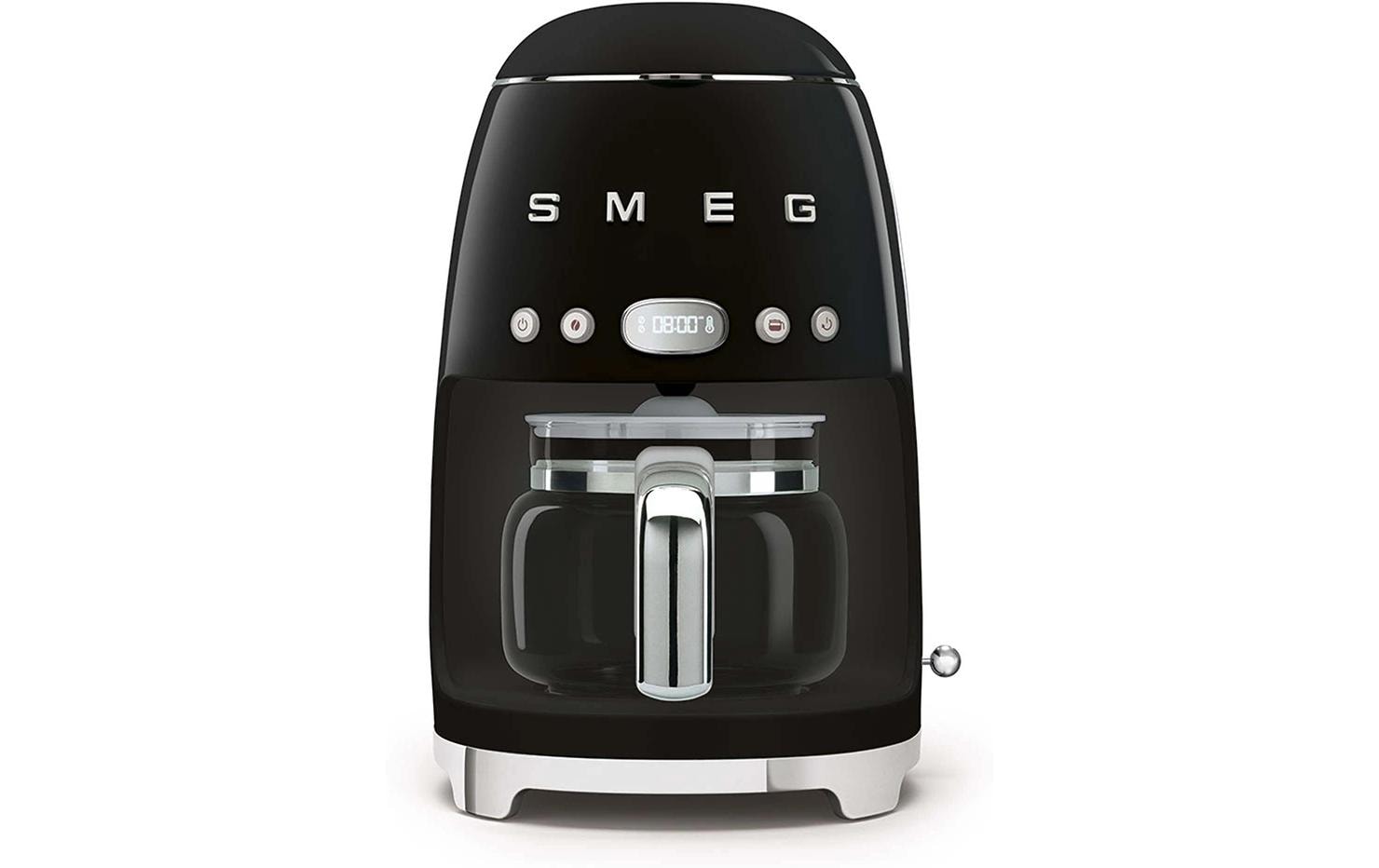 Smeg DCF02BLEU Filterkaffeemaschine – 10 Tassen, 1,25 l, Schwarz