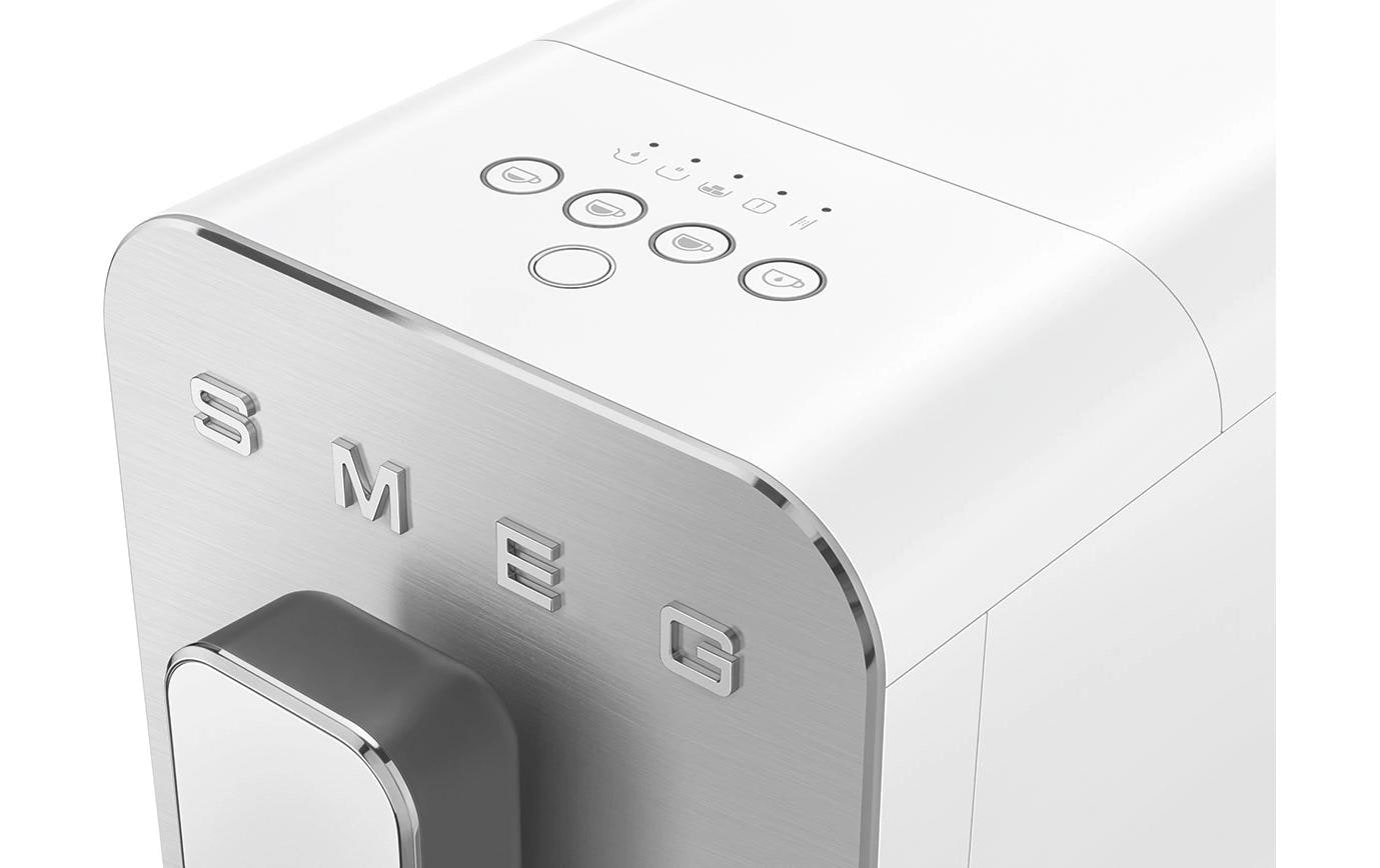 Smeg BCC11WHMEU Kaffeevollautomat – 19 bar, 1,4 l, 150 g, Weiss matt