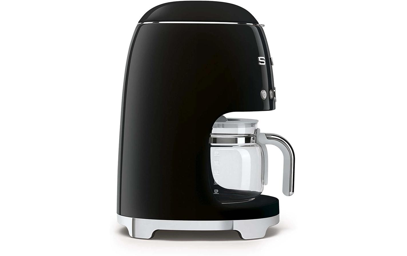 Smeg DCF02BLEU Filterkaffeemaschine – 10 Tassen, 1,25 l, Schwarz