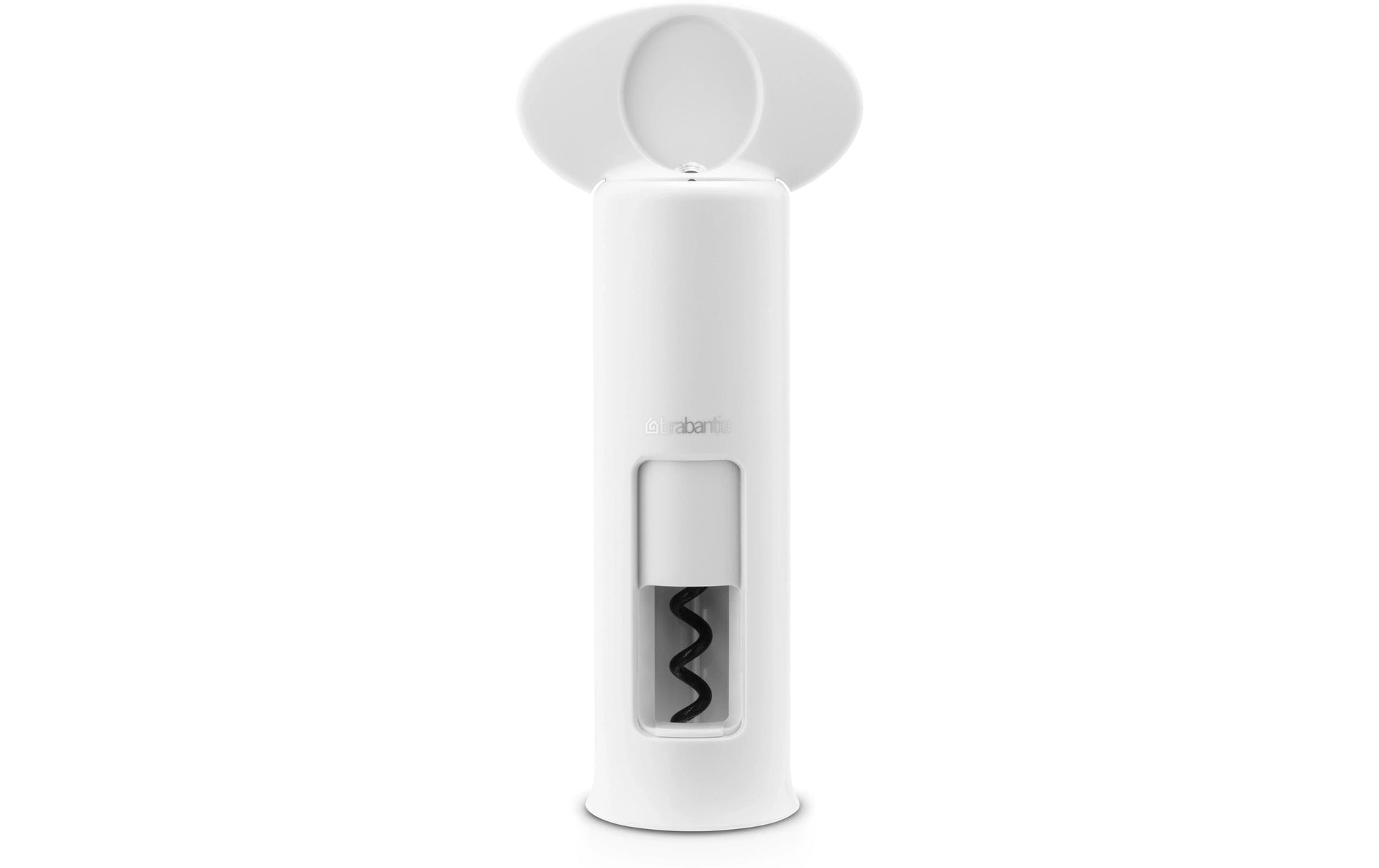 Brabantia Korkenzieher – 7,4 × 17,5 cm, Kunststoff/Stahl, Weiss