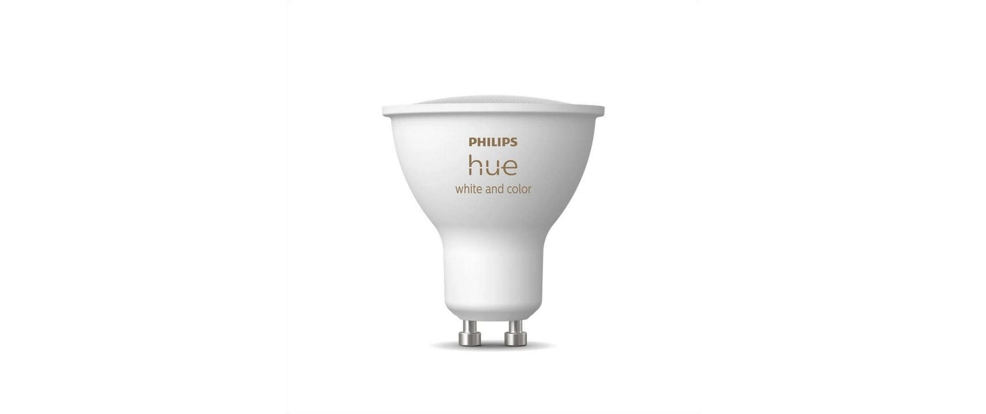 Philips Hue Smart-Leuchtmittel GU10 – RGB+CCT, 400 lm, 4,2 W – für Amazon Alexa, Google Assistant – 1 Stk.