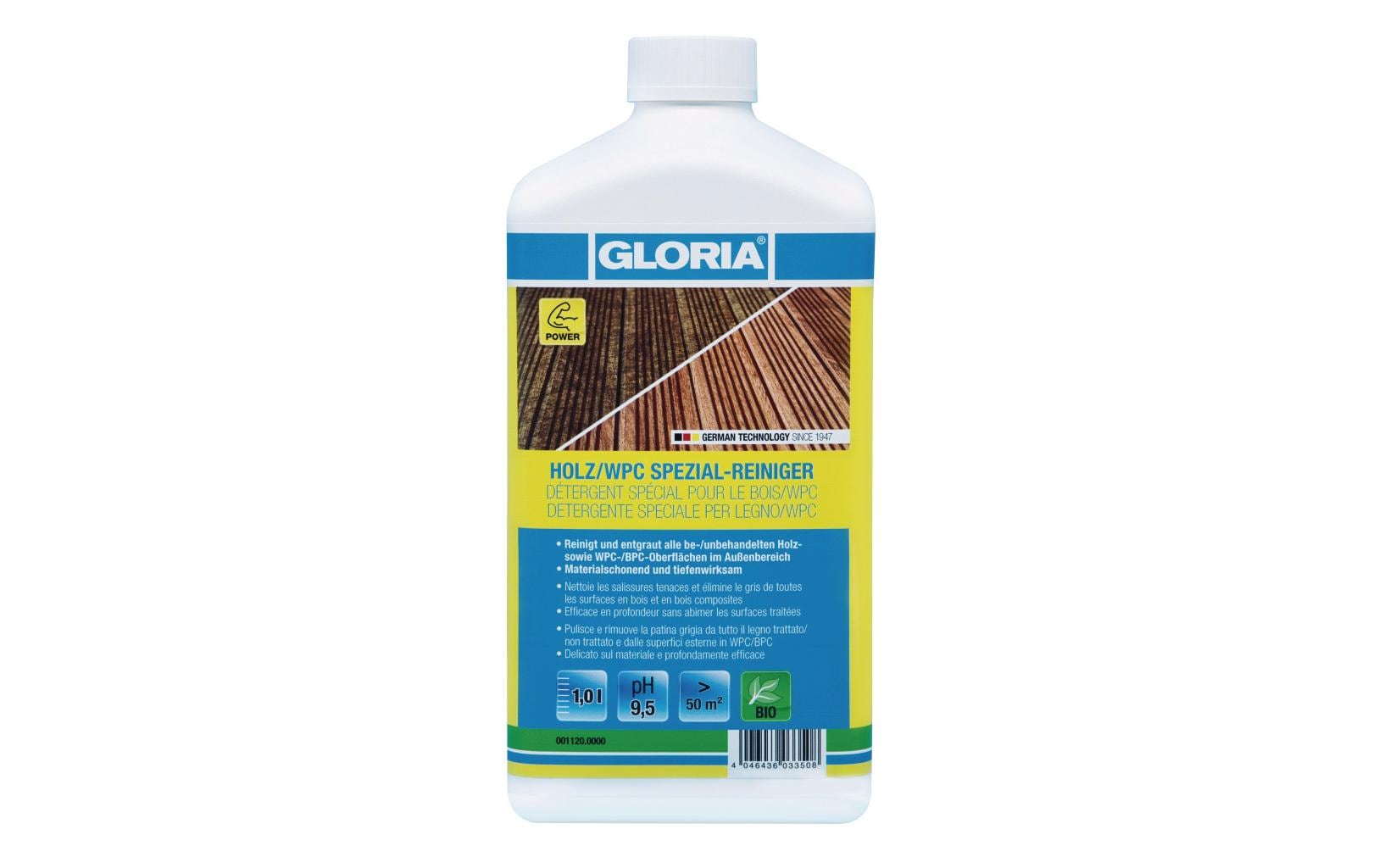 Gloria Bodenreiniger – für Holz – Flüssigkeit – 1 l