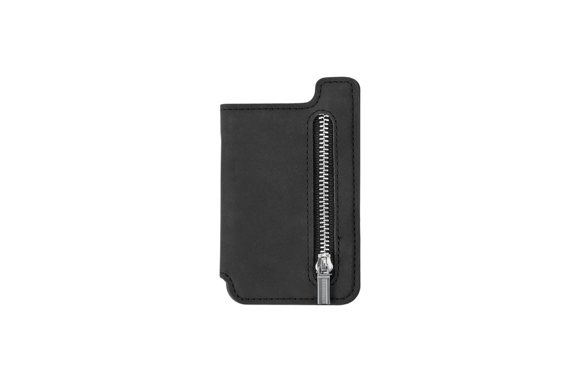 4smarts Geldbörsenhülle – für iPhone 16, iPhone 15, iPhone 14 und andere, 95 × 20 × 180 mm, Kunststoff, Schwarz