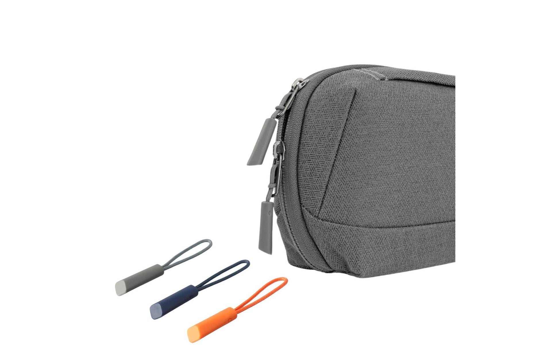 4smarts Reissverschlusstasche Smart Tech-Pouch Multiangle – 230×70×140 mm – Grau