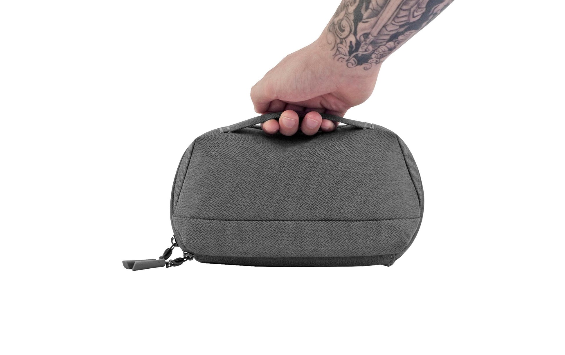 4smarts Reissverschlusstasche Smart Tech-Pouch Multiangle – 230×70×140 mm – Grau