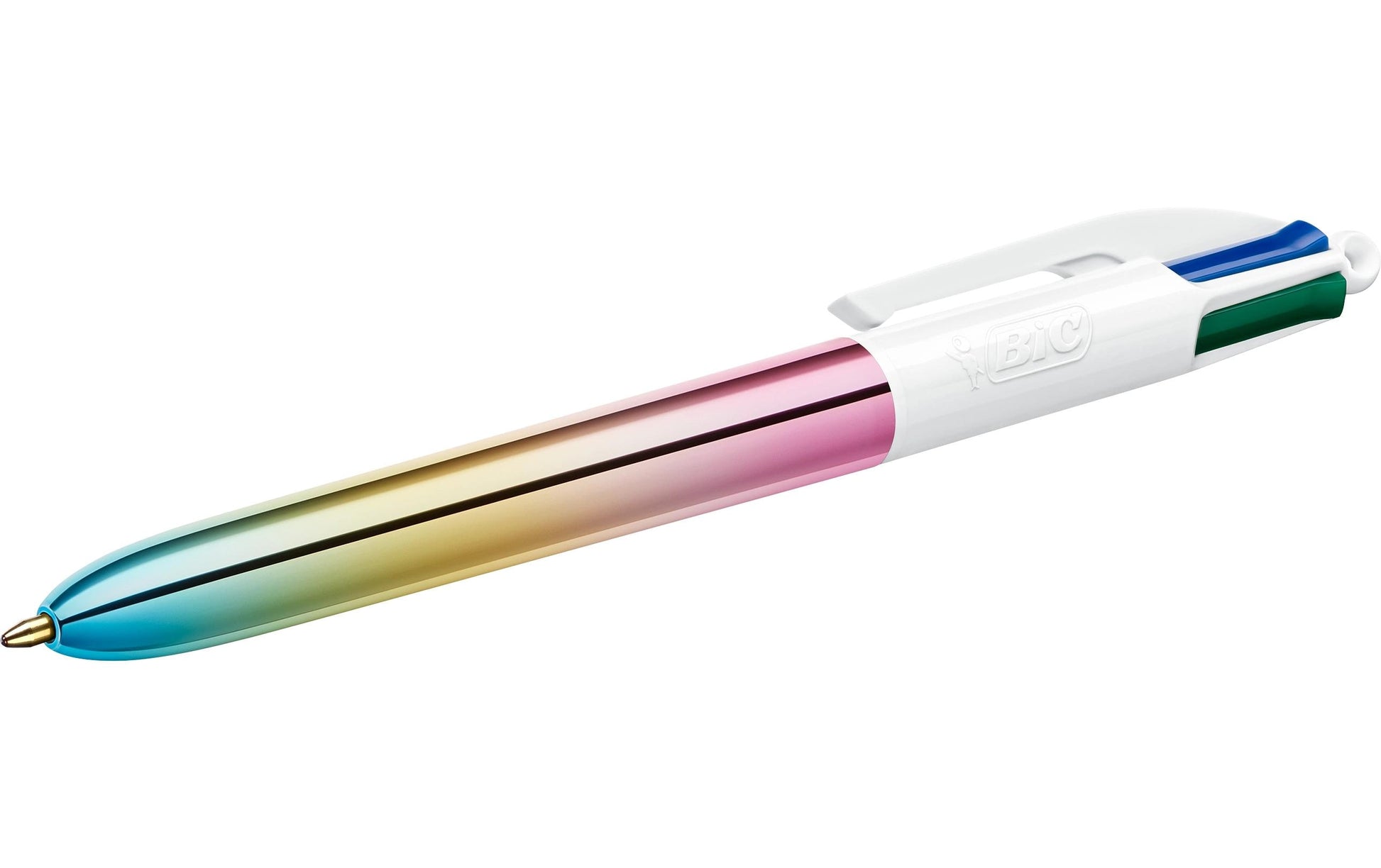 BIC 4 Farben Gradient Multifunktionskugelschreiber – 4 Farben, Spitze 0,4 mm, dokumentenecht, nachfüllbar