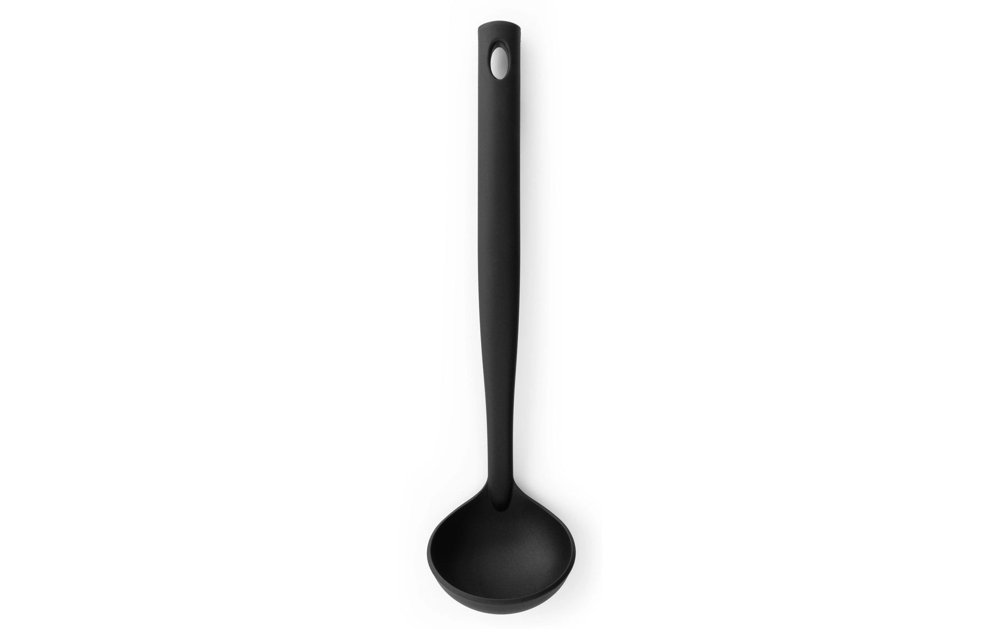 Brabantia Saucenlöffel 30 cm, Nylon, Schwarz, spülmaschinenfest