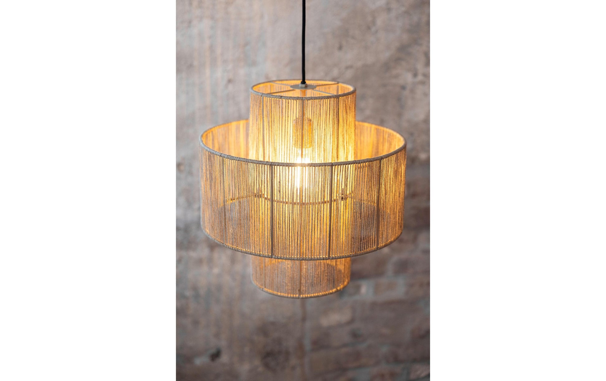 Markslöjd Pendelleuchte Soga – Ø 40 × 41 cm, 40 W, Neutralweiss, Beige, E27