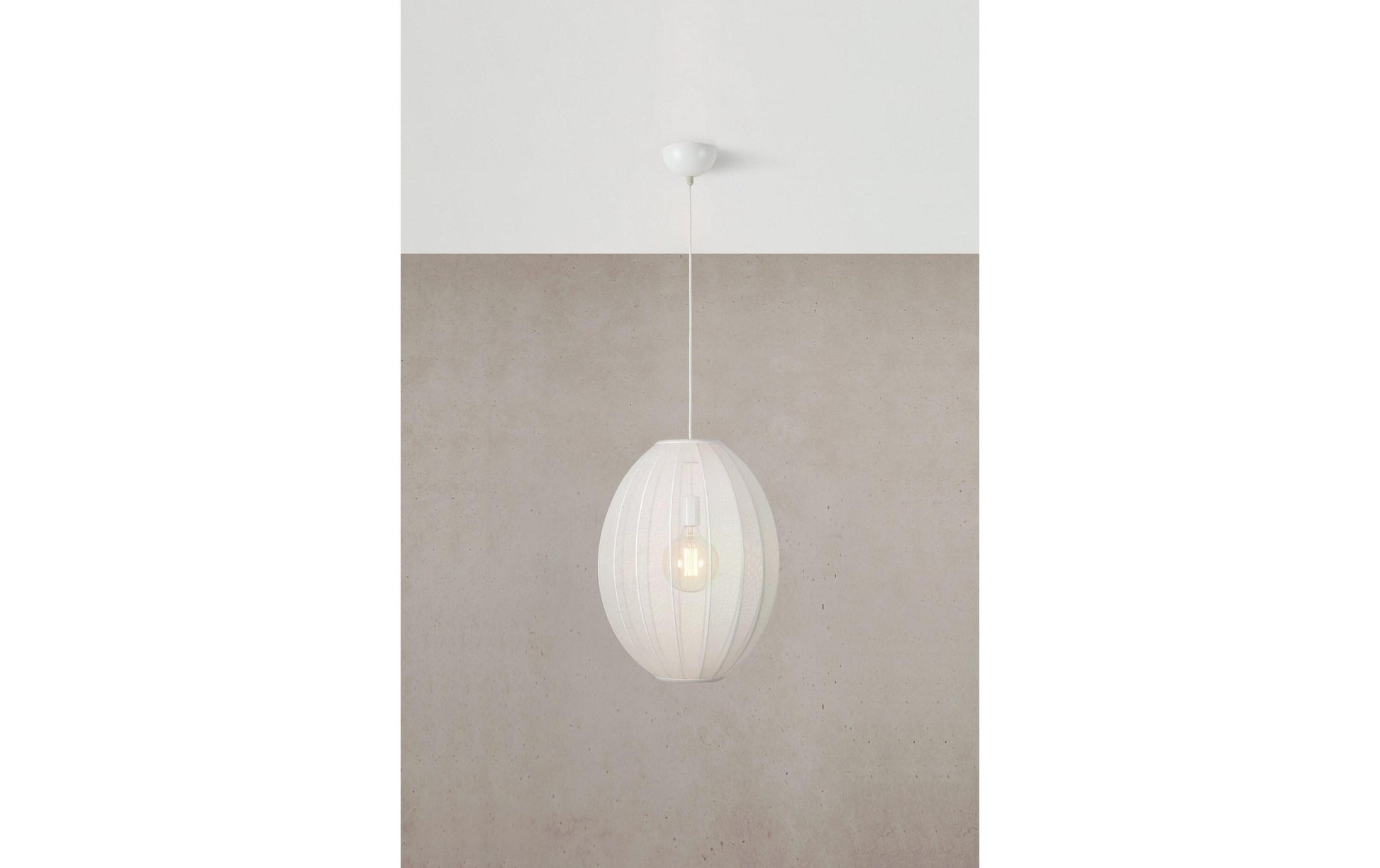 Markslöjd Pendelleuchte Florence – 40,0 × 40,0 × 50,0 cm, 40 W, Neutralweiss, weiss, exkl. E27