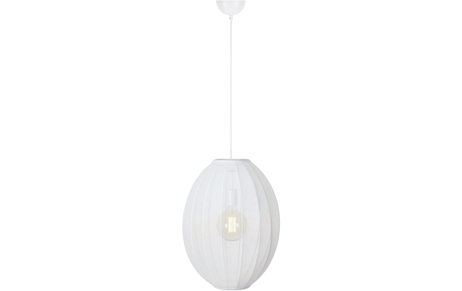 Markslöjd Pendelleuchte Florence – 40,0 × 40,0 × 50,0 cm, 40 W, Neutralweiss, weiss, exkl. E27