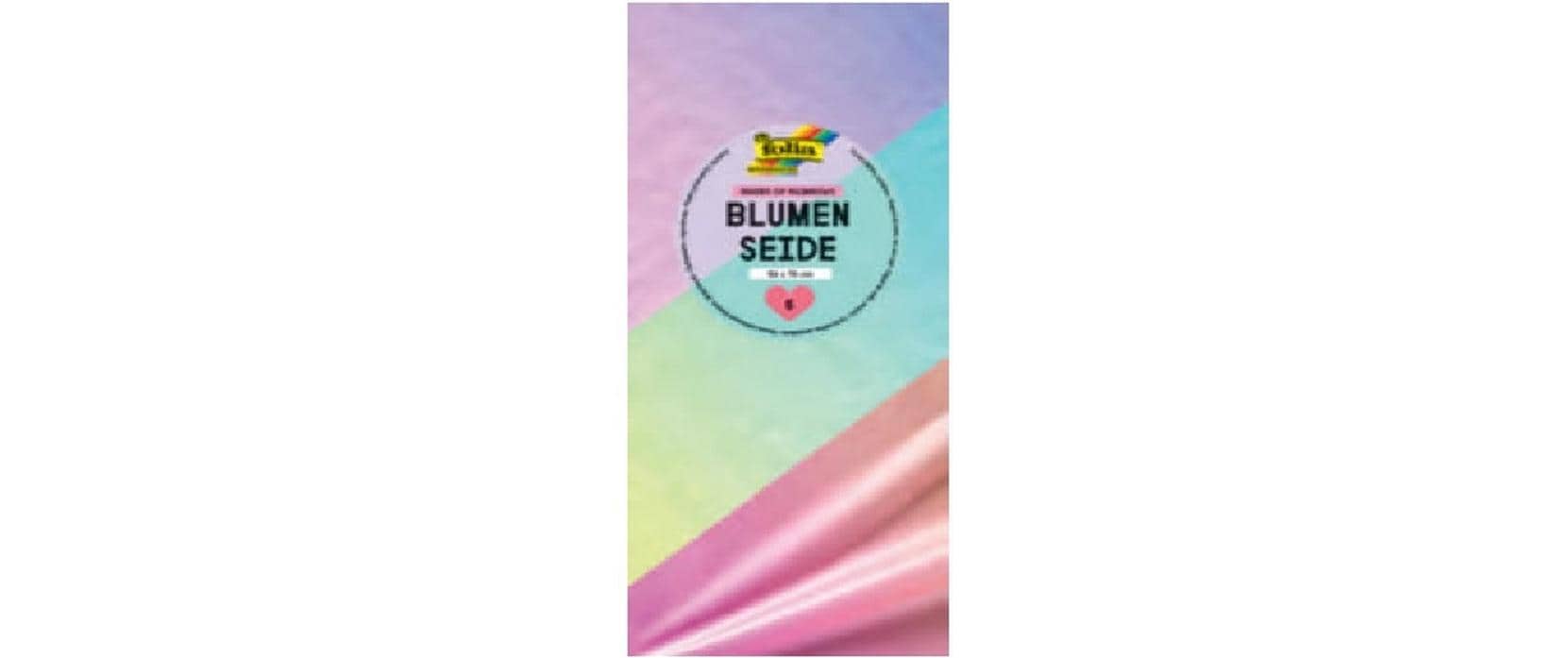 Folia Seidenpapier Shades of Rainbow – 50 × 70 cm, 6 Bogen – 20 g/m²