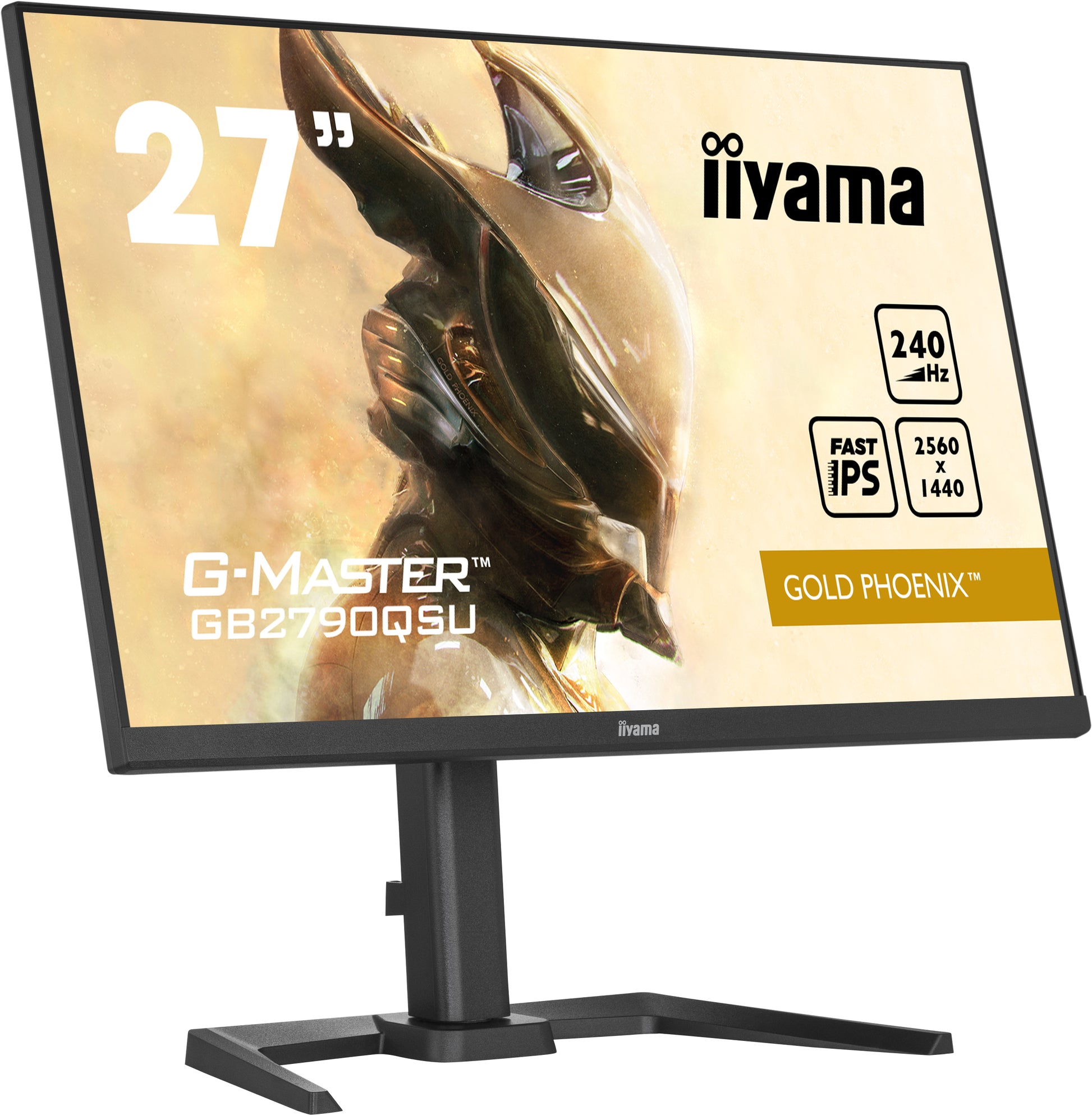 iiyama GB2790QSU-B5 – Monitor, 27" WQHD (2560 × 1440), IPS, 240 Hz, 400 cd/m²