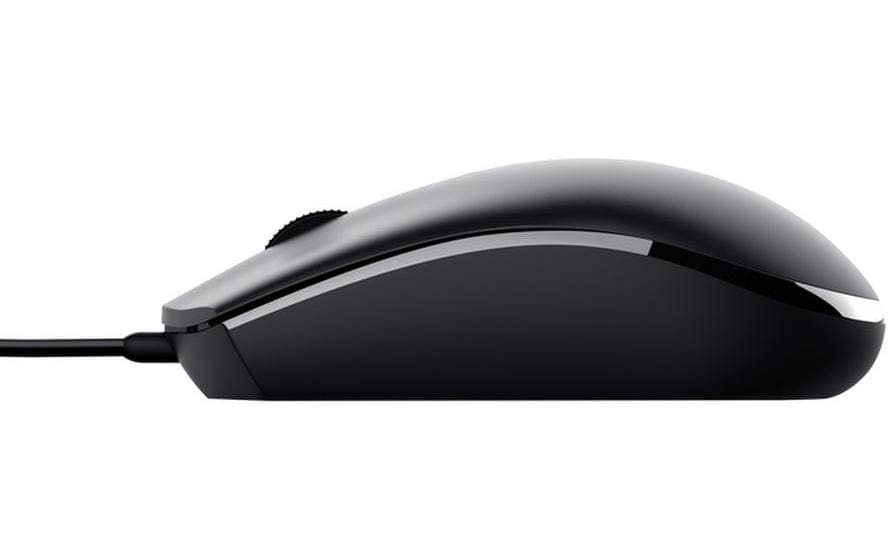 Trust TM-101 ECO für B2B – Maus – Kabelgebunden (USB-A), 1200 DPI, beidhändig, Schwarz